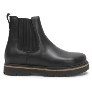 Birkenstock Highwood Slip On Mid Natural Leather Women's Chelsea Boots