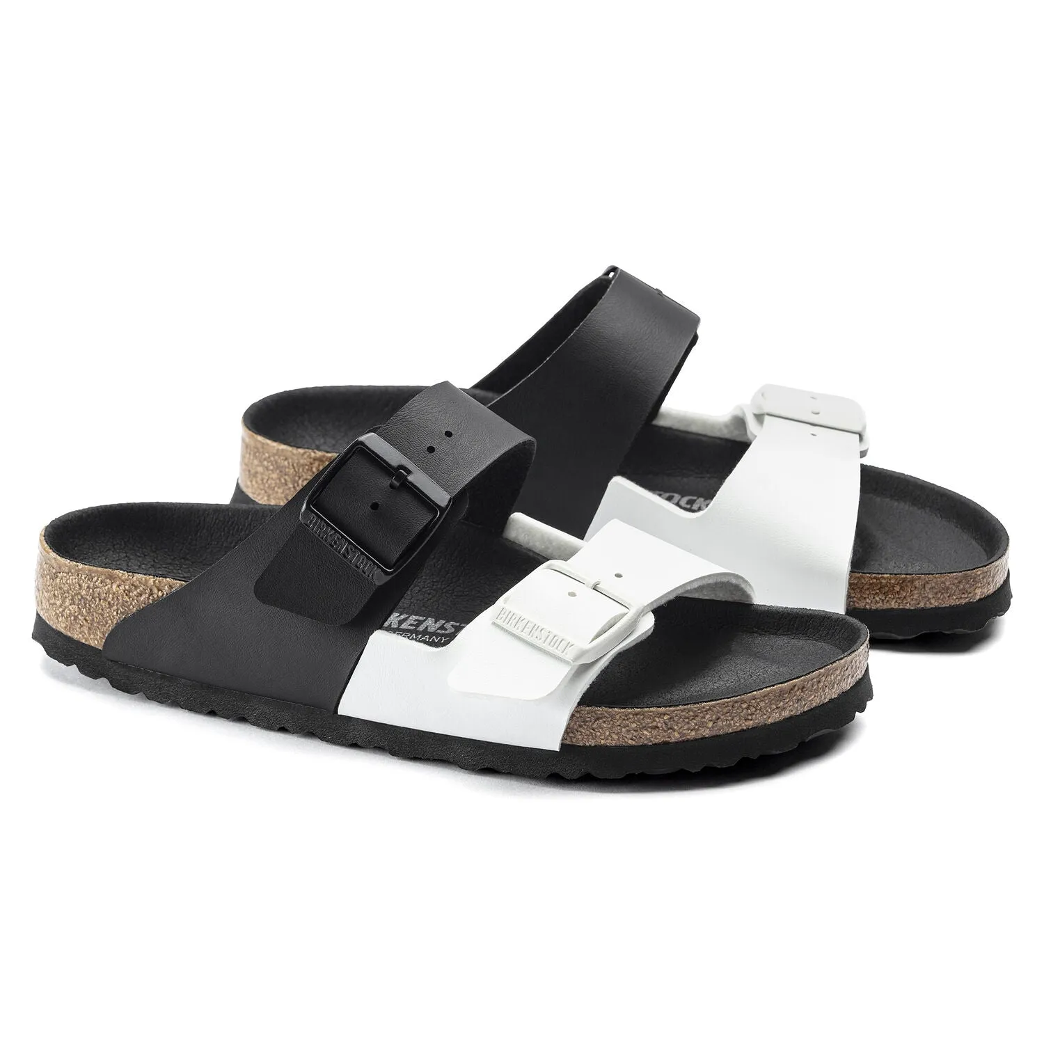 Birkenstock Shoes Arizona Split Black/White