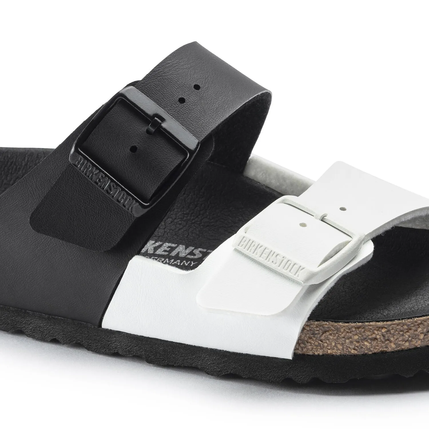 Birkenstock Shoes Arizona Split Black/White