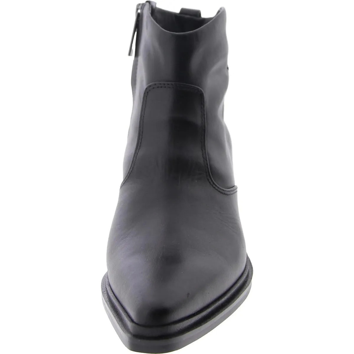 Blake Womens Leather Block Heel Cowboy, Western Boots