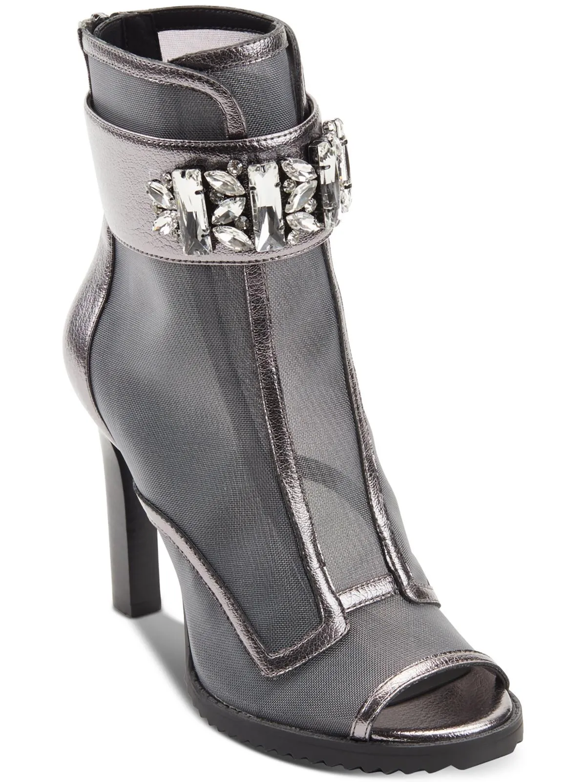 Blayze Womens Peep-Toe Ankle Pumps