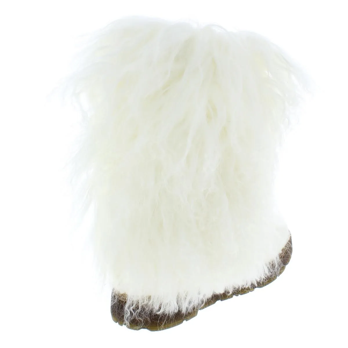 Boetis II Womens Fur Wool Lined Mid-Calf Boots