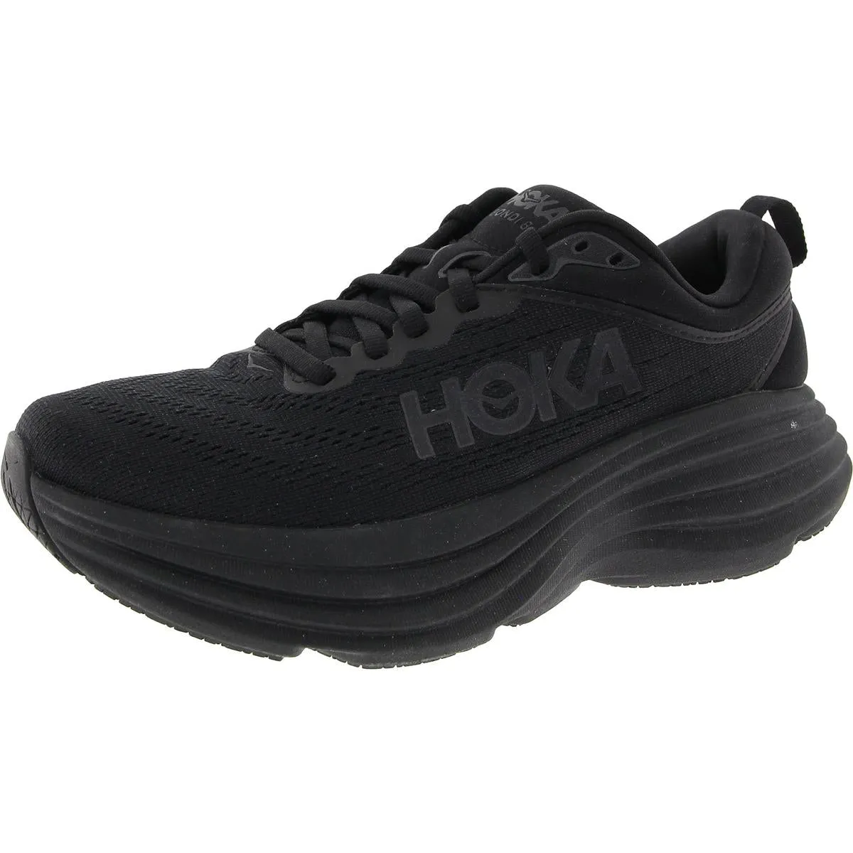 Bondi 8 Womens Padded Insole Knit Running & Training Shoes