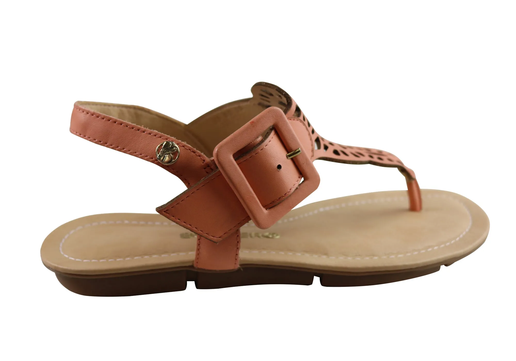 Bottero Georgia Womens Comfortable Leather Sandals Made In Brazil Bottero Shoes