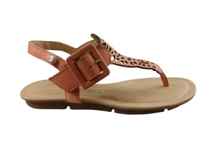 Bottero Georgia Womens Comfortable Leather Sandals Made In Brazil Bottero Shoes