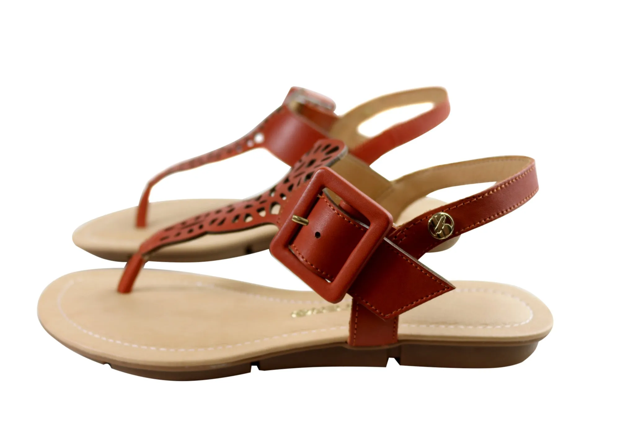 Bottero Georgia Womens Comfortable Leather Sandals Made In Brazil Bottero Shoes