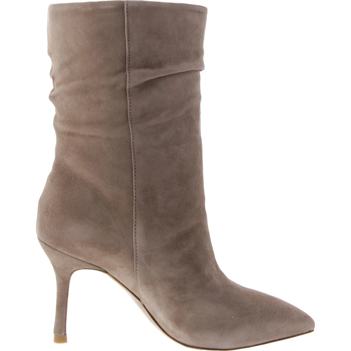 Bowery Womens Padded Insole Mid-Calf Boots
