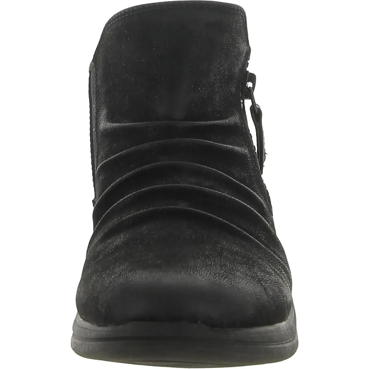 Breeze Range Womens Zipper Slouchy Ankle Boots