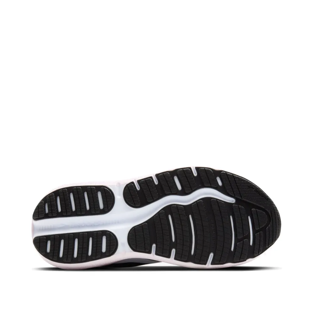 Brooks Women's Ghost Max 2 Sneaker in Black/White/Orchid Ice