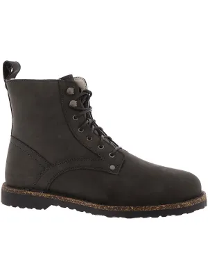 Bryson Womens Leather Shearling Lined Winter & Snow Boots