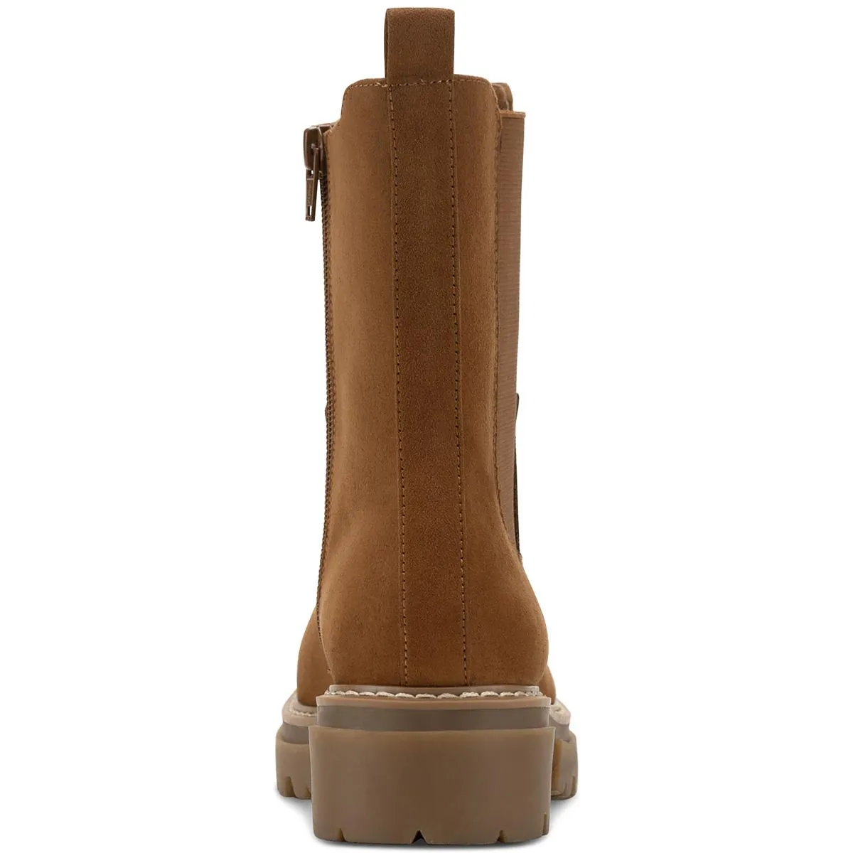 Burklee Womens Stretch Side Zip Ankle Boots