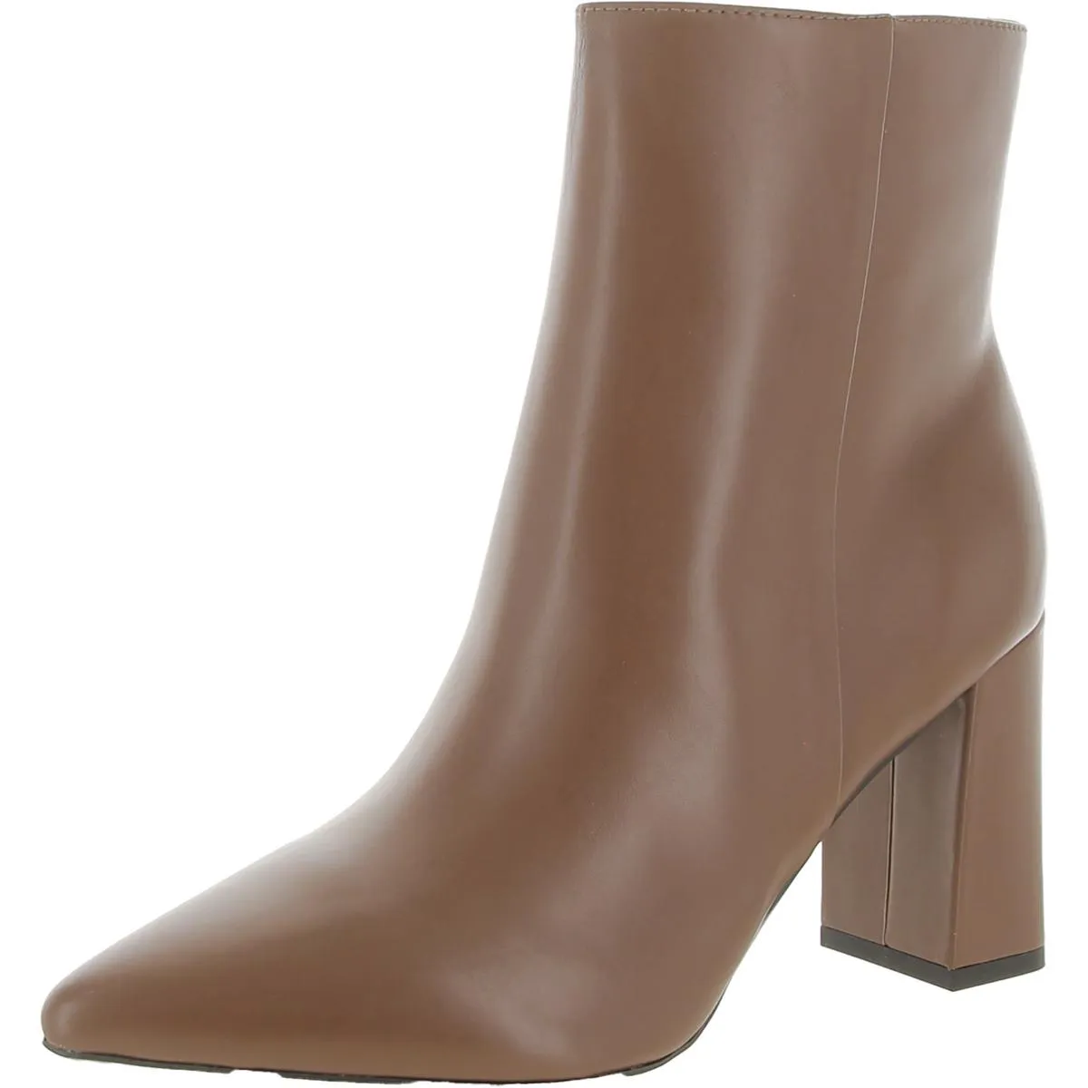 Cacey 9X9 Womens Leather Pointed Toe Ankle Boots