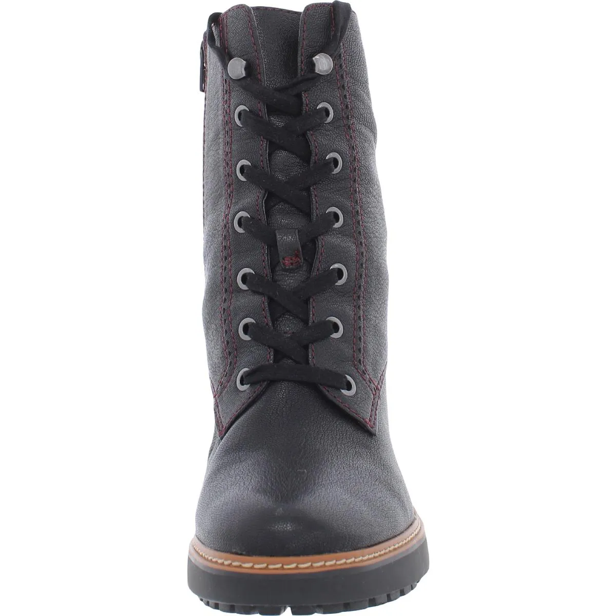 Callie Womens Leather Ankle Boots