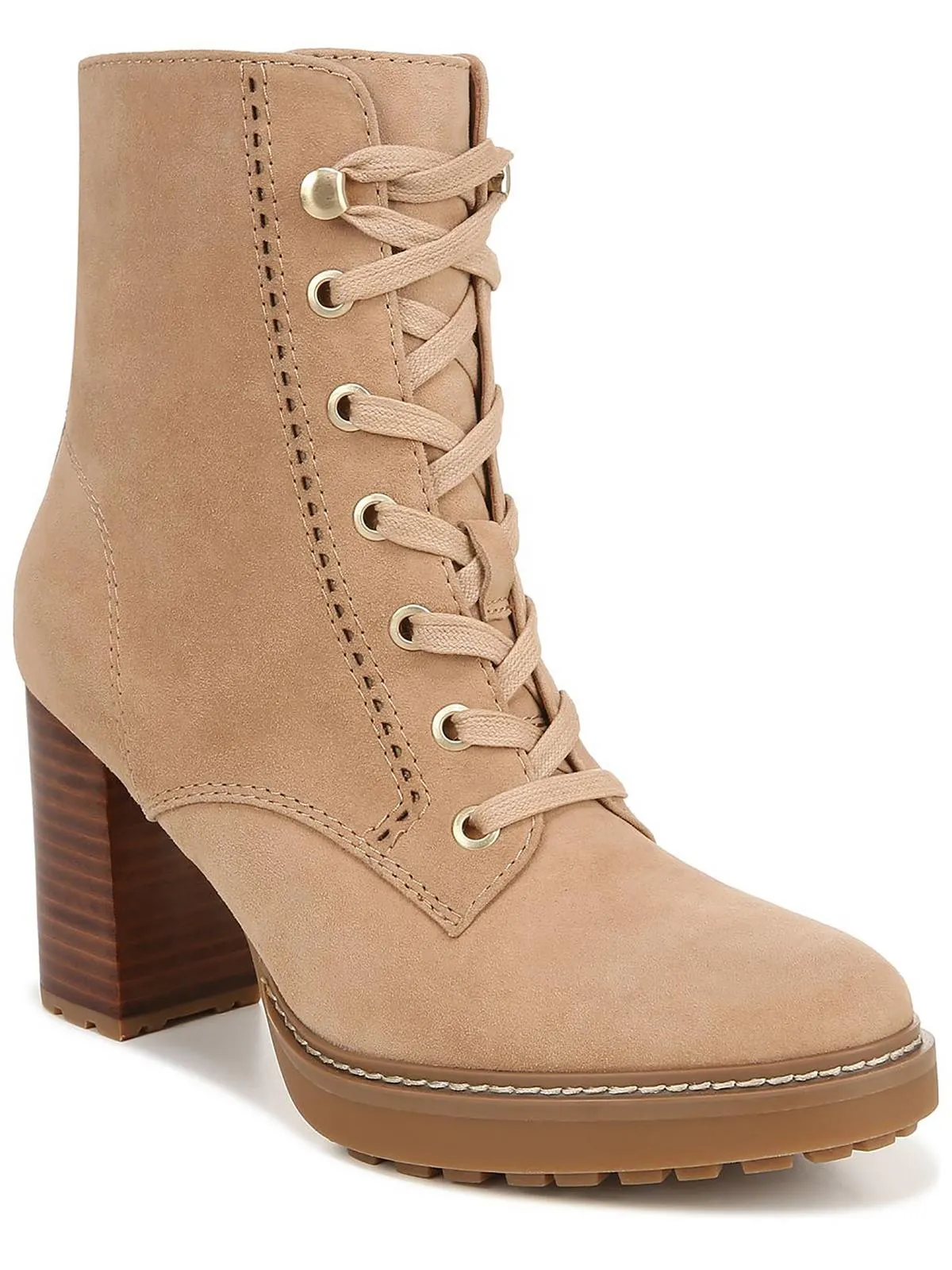 Callie Womens Leather Ankle Boots