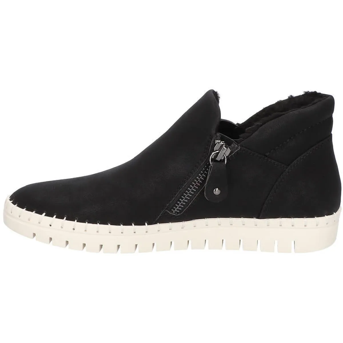 Camberly Womens Faux Suede Ankle Boots