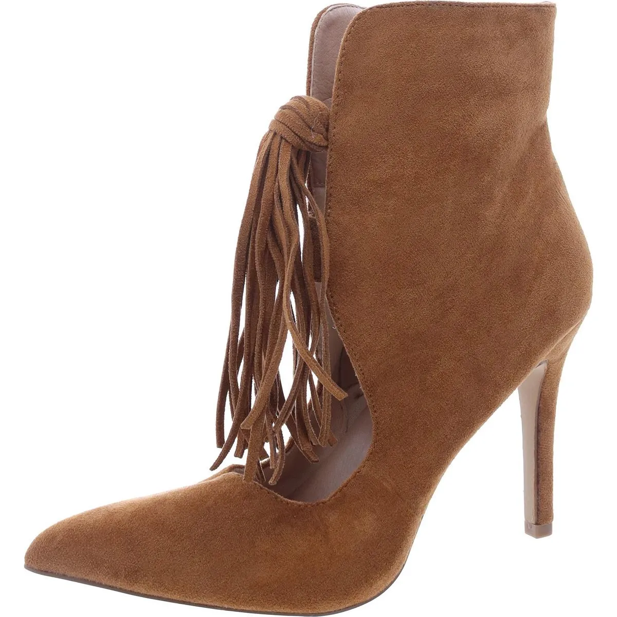 Cameron Womens High-Ankle Stiletto Pu, Ankle Boots