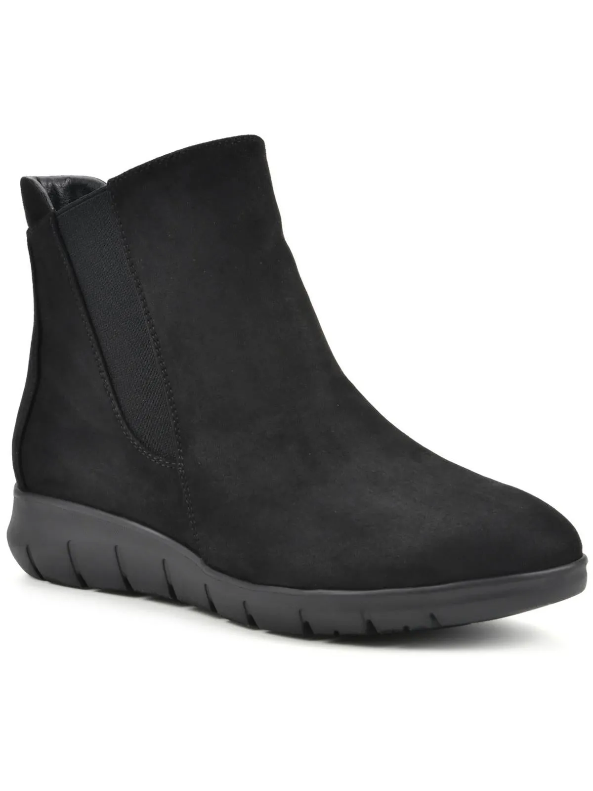 Caption Womens Zipper Ankle Ankle Boots