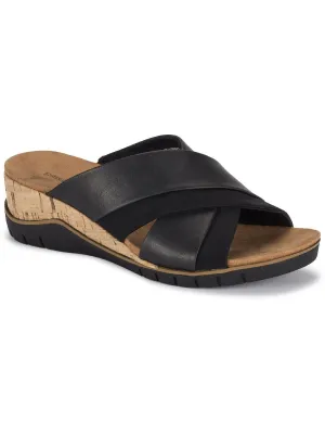 Carmiela Womens Cushioned Footbed Comfort Wedge Sandals