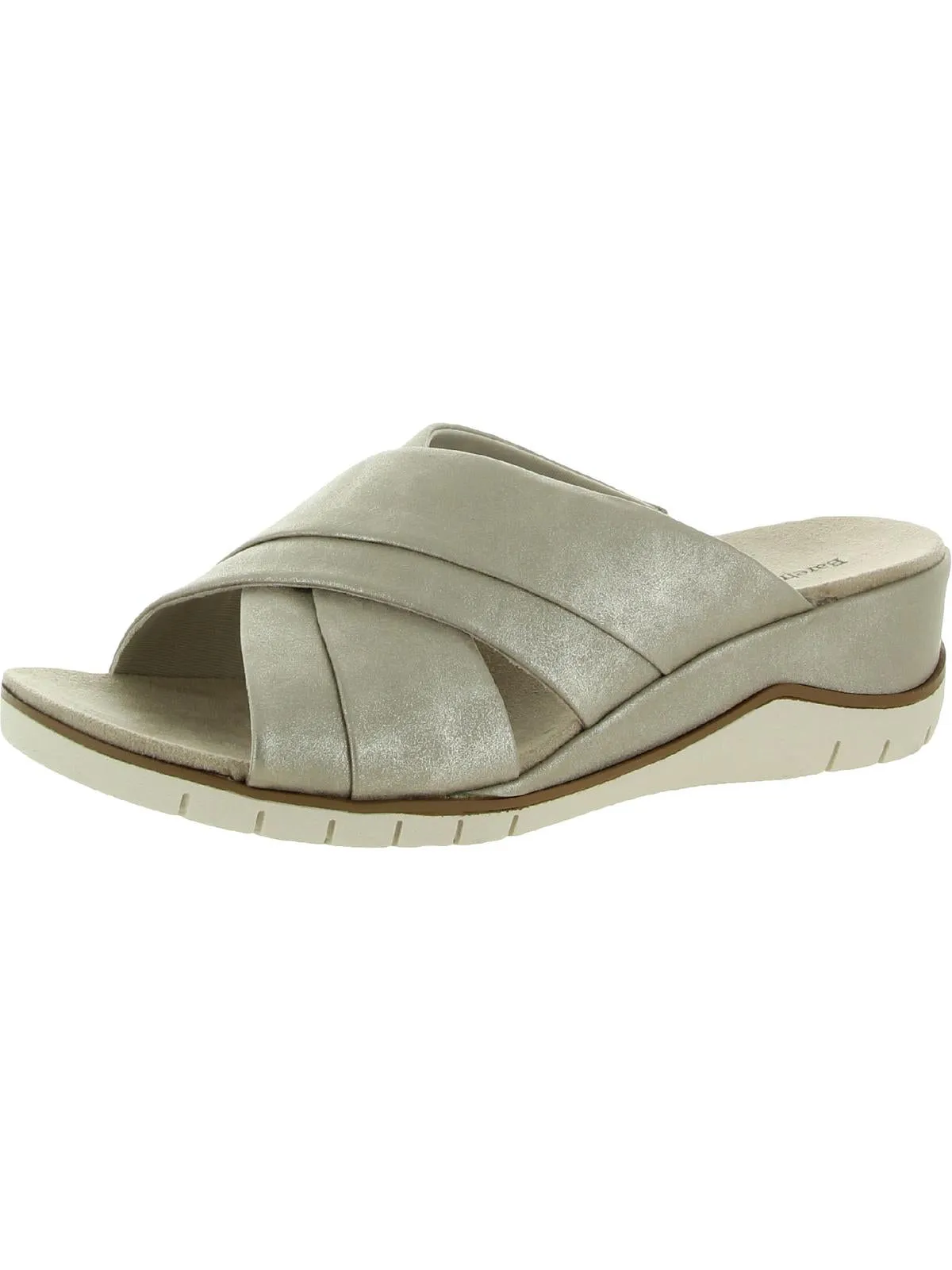 Carmiela Womens Cushioned Footbed Comfort Wedge Sandals