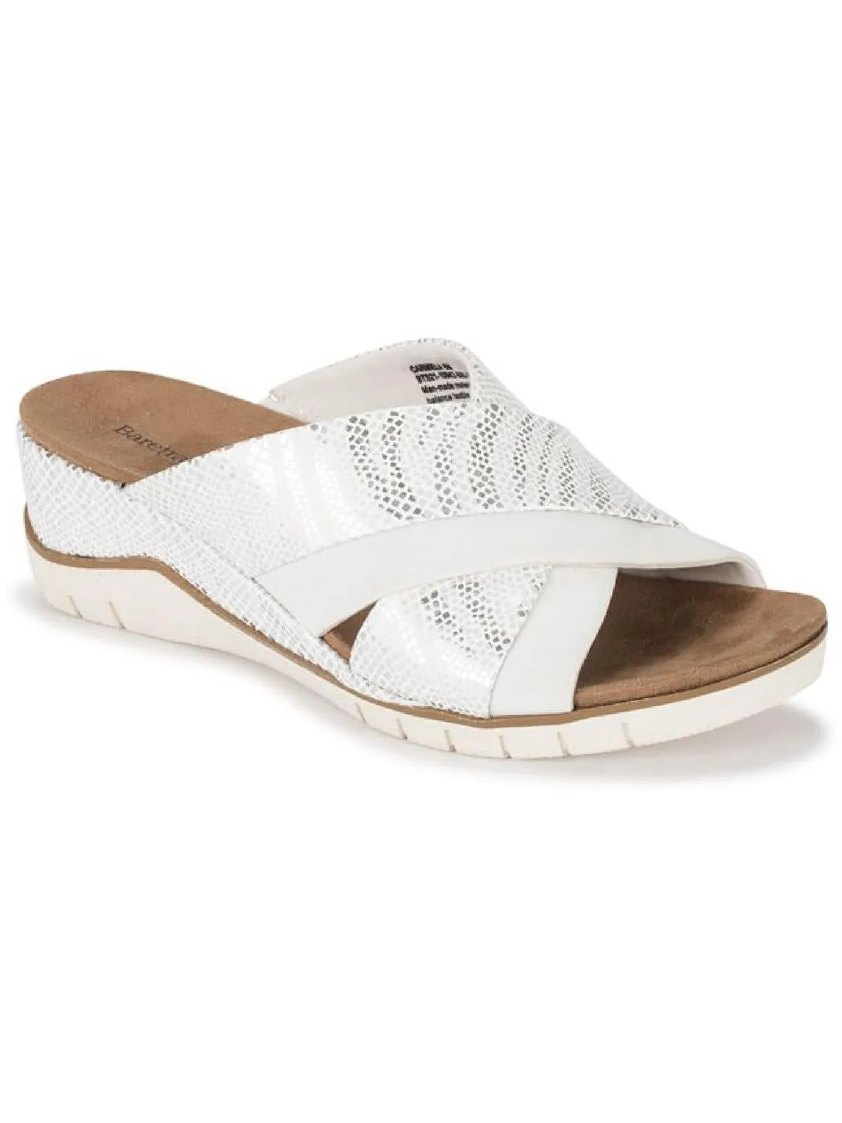 Carmiela Womens Cushioned Footbed Comfort Wedge Sandals