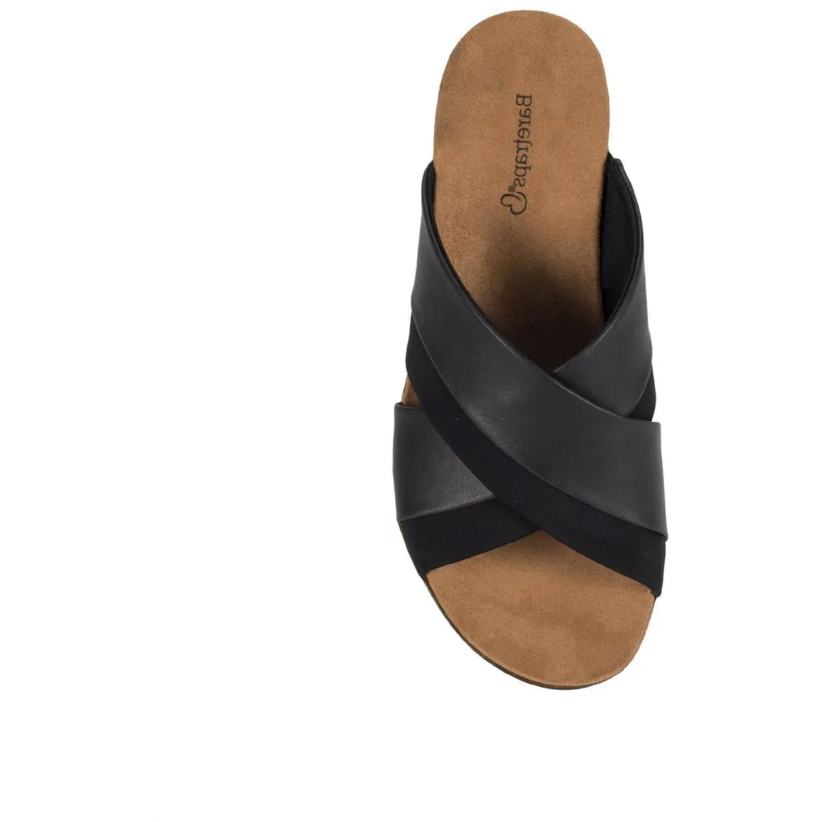 Carmiela Womens Cushioned Footbed Comfort Wedge Sandals