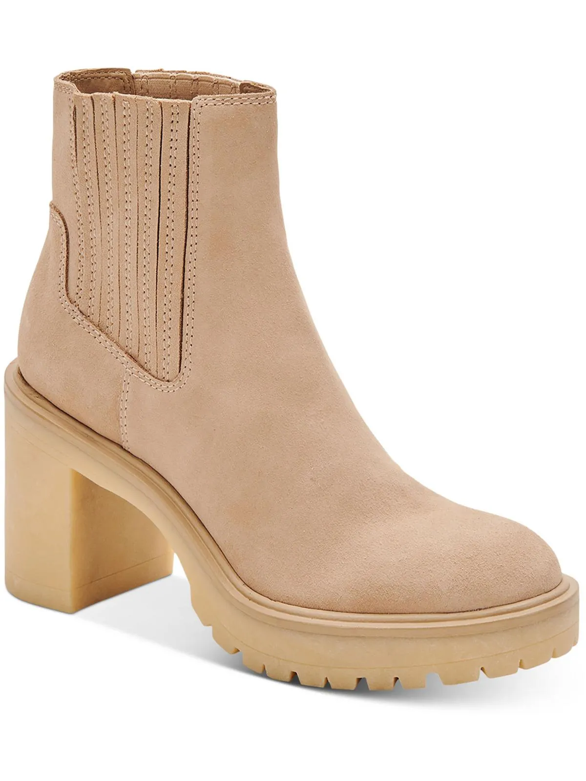 Caster H2O Womens Lugged Sole Chelsea Boots