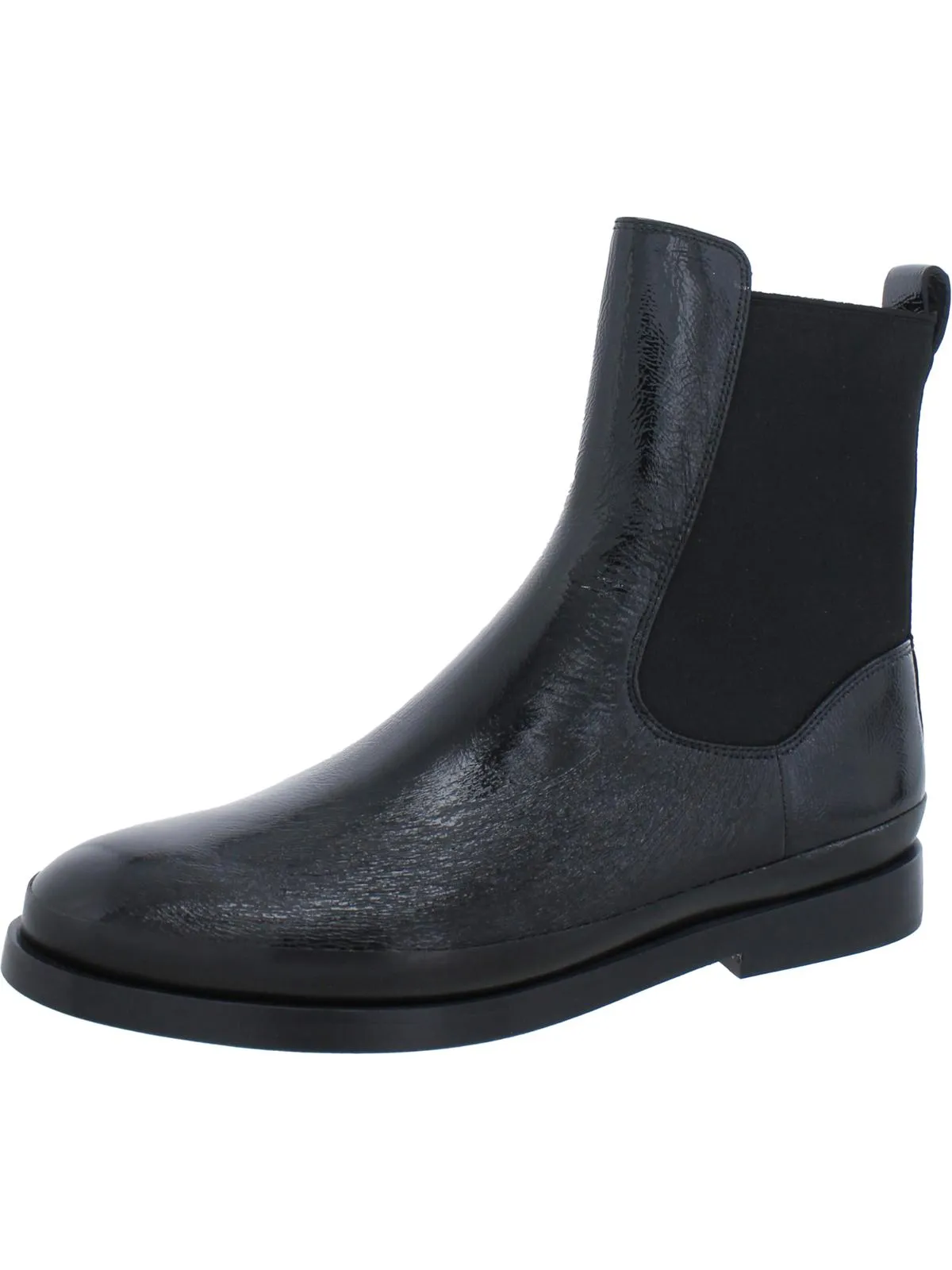 Cecyl Womens Leather Pull On Chelsea Boots