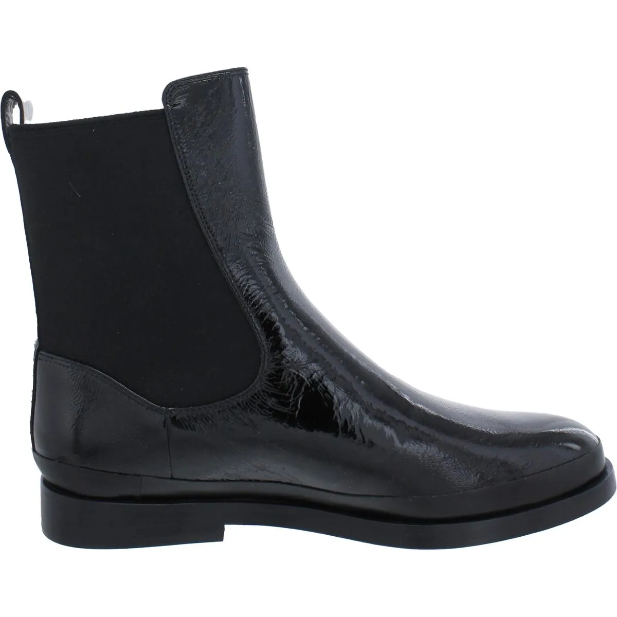 Cecyl Womens Leather Pull On Chelsea Boots