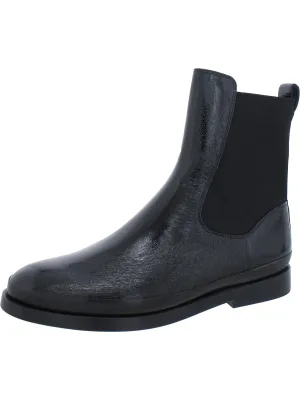 Cecyl Womens Leather Pull On Chelsea Boots