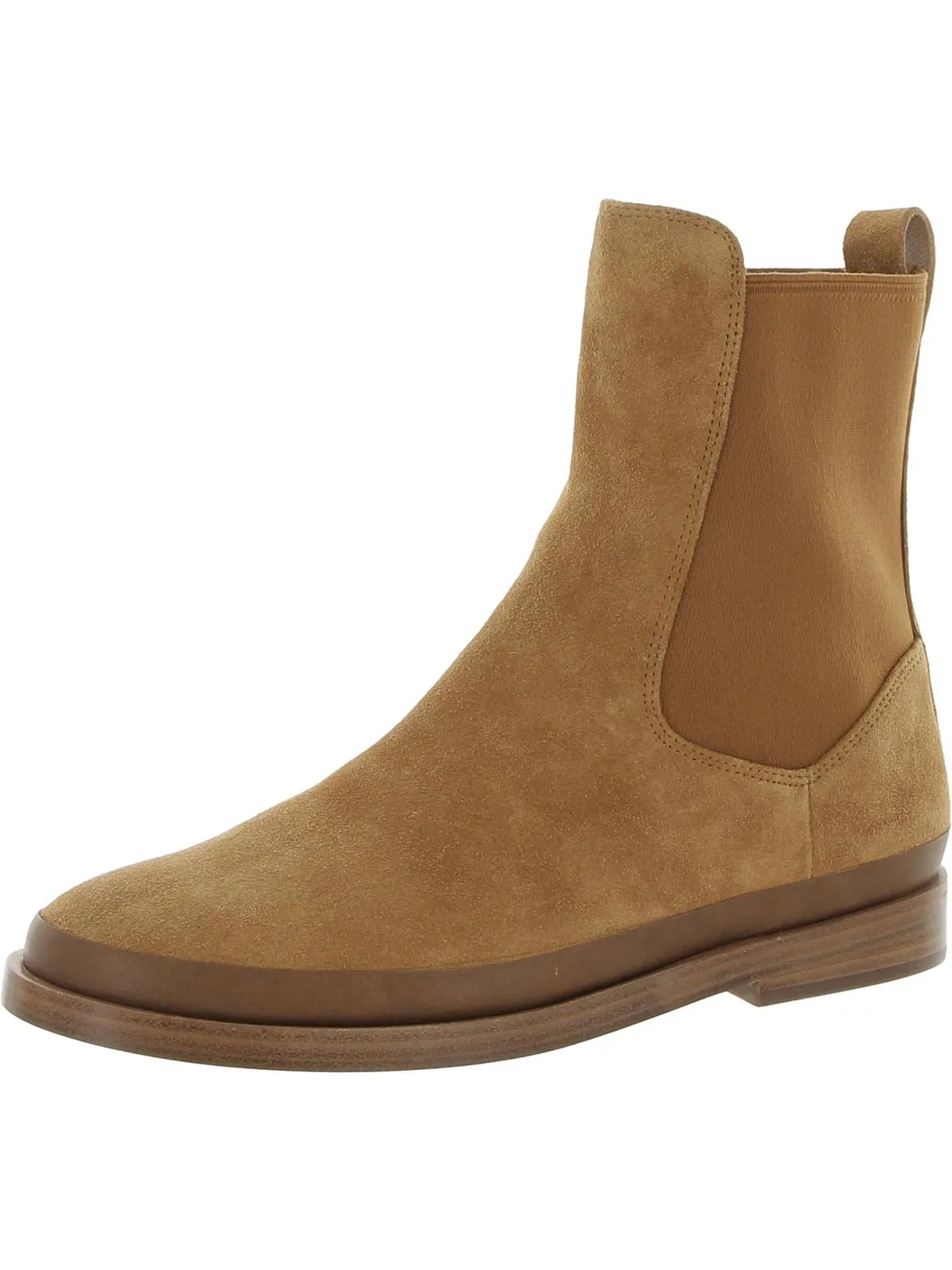 Cecyl Womens Leather Pull On Chelsea Boots