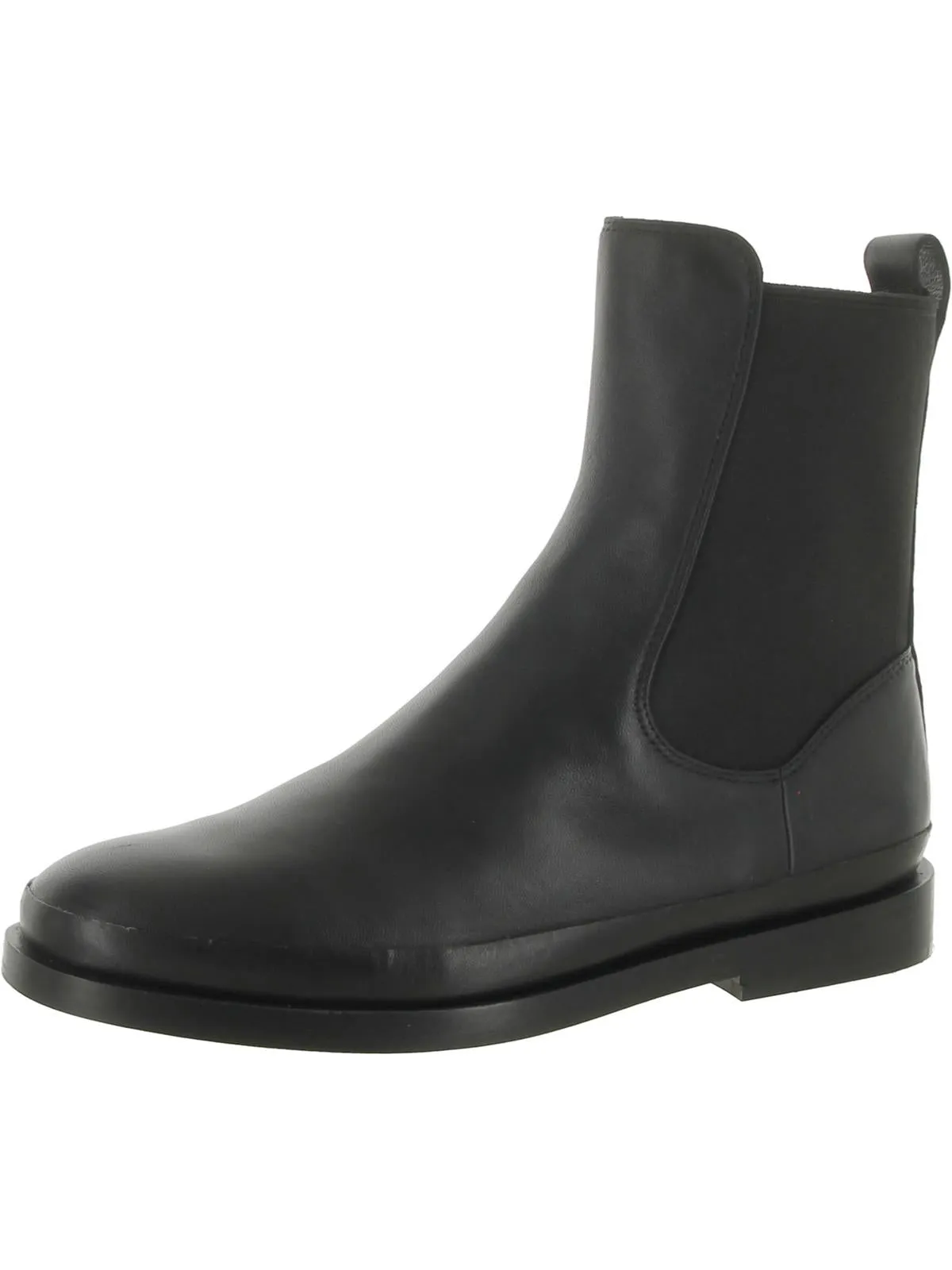Cecyl Womens Leather Pull On Chelsea Boots