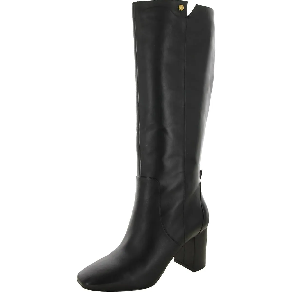 Chrystie Womens Leather Tall Knee-High Boots