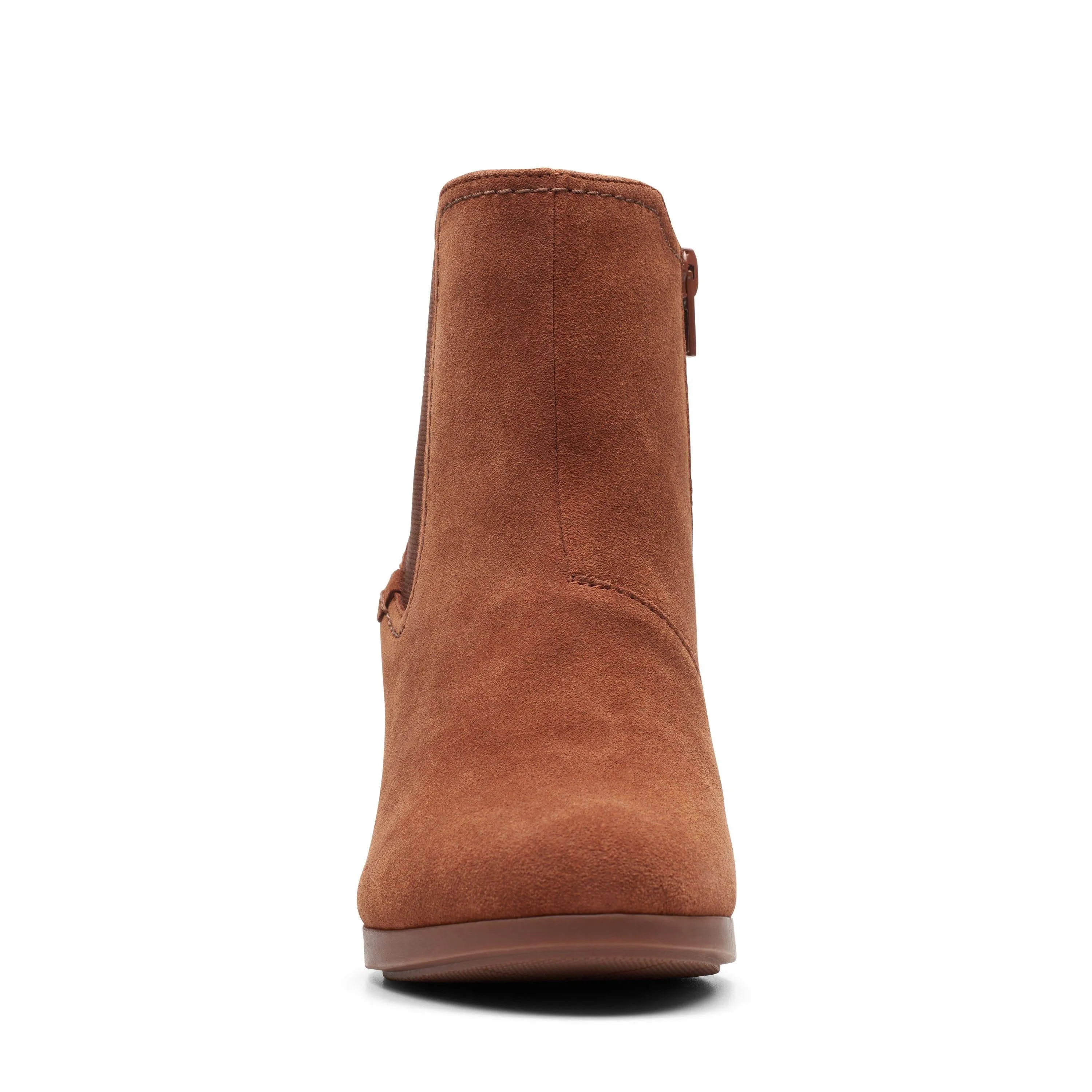 Clarks Bayla Rose in Brown Suede