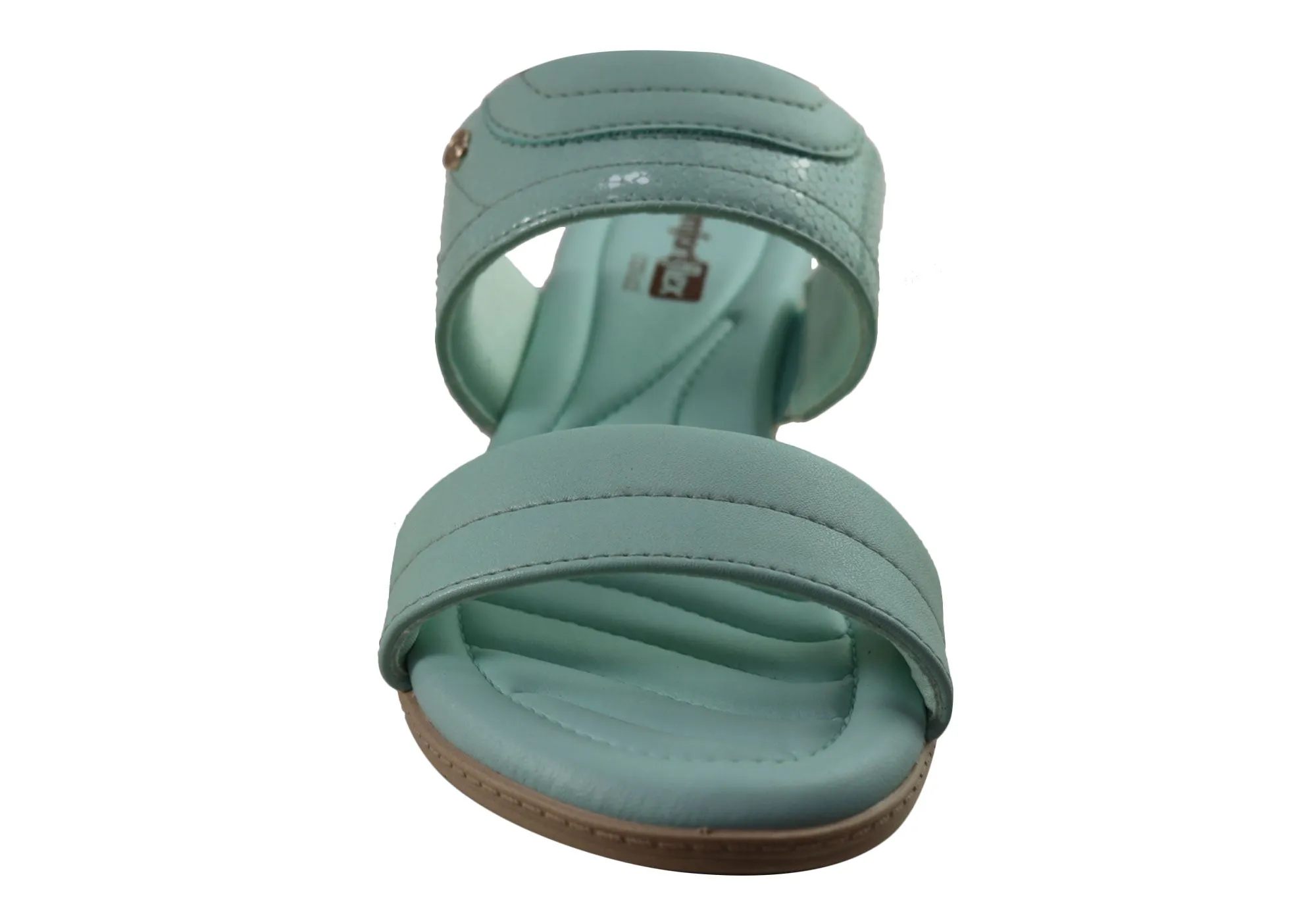Comfortflex Cianne Womens Comfort Wedge Slides Sandals Made In Brazil Comfortflex Shoes