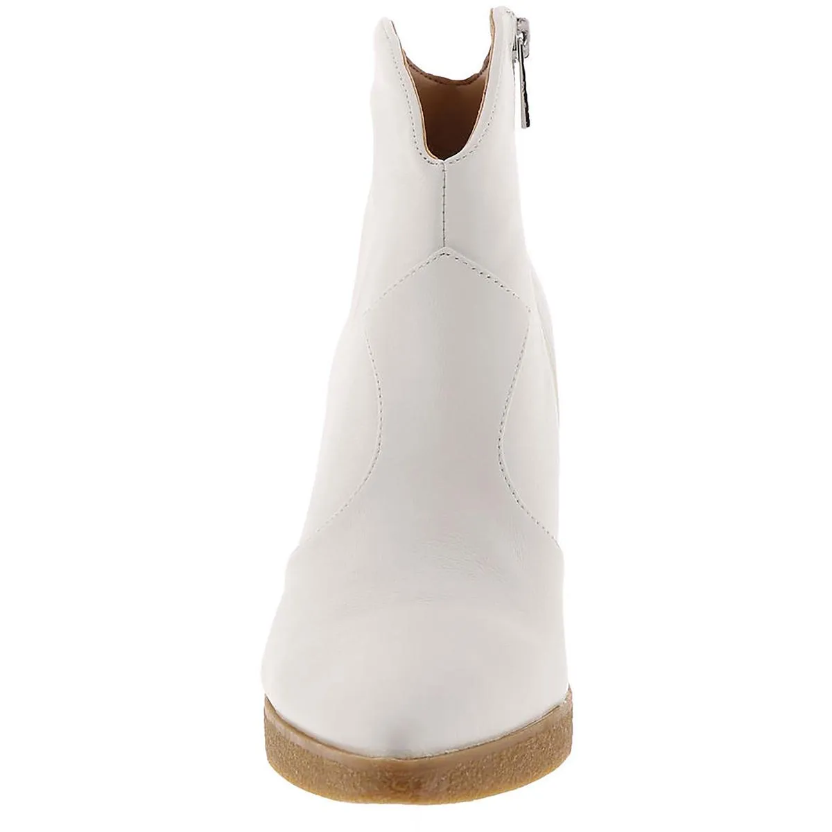Crais Womens Zipper Pointed Toe Ankle Boots