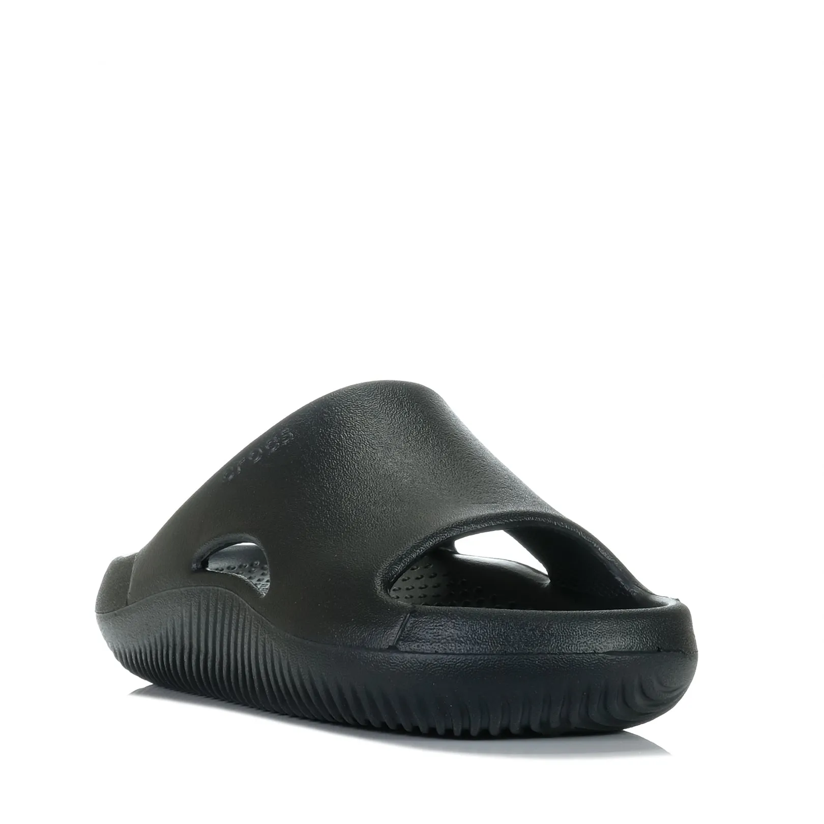 Crocs Mellow Recovery Slide Black Shoes_Crocs