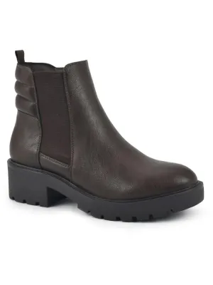 Dada Womens Microfiber Booties Ankle Boots