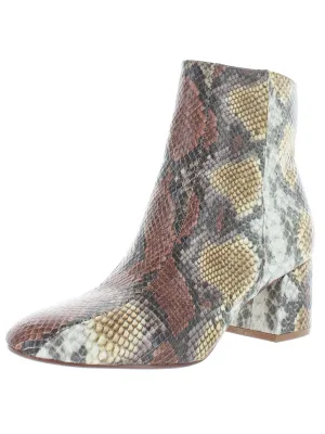Davinna Womens Block Heel Ankle Boots