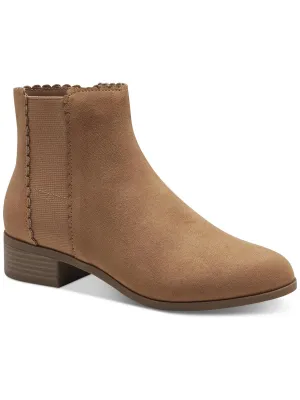 Daxi Womens Microsuede Booties Ankle Boots