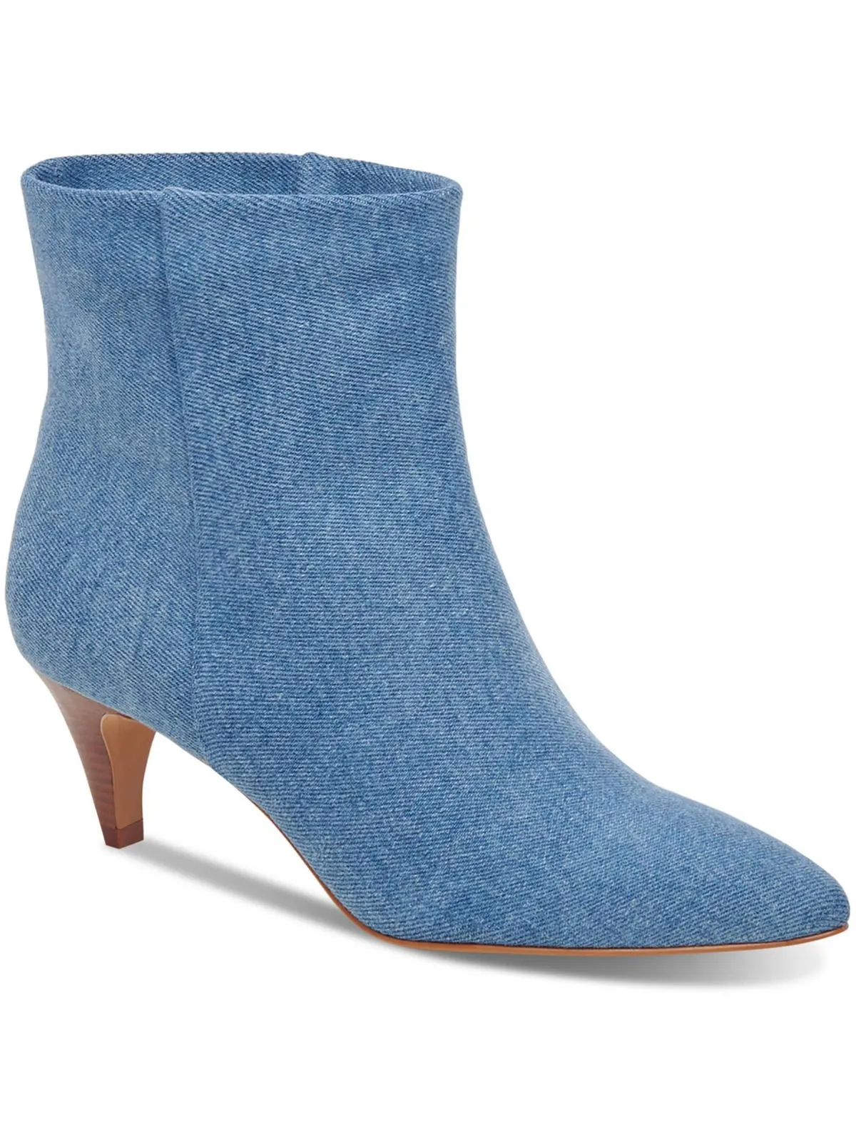 Dee Womens Solid Ankle Booties