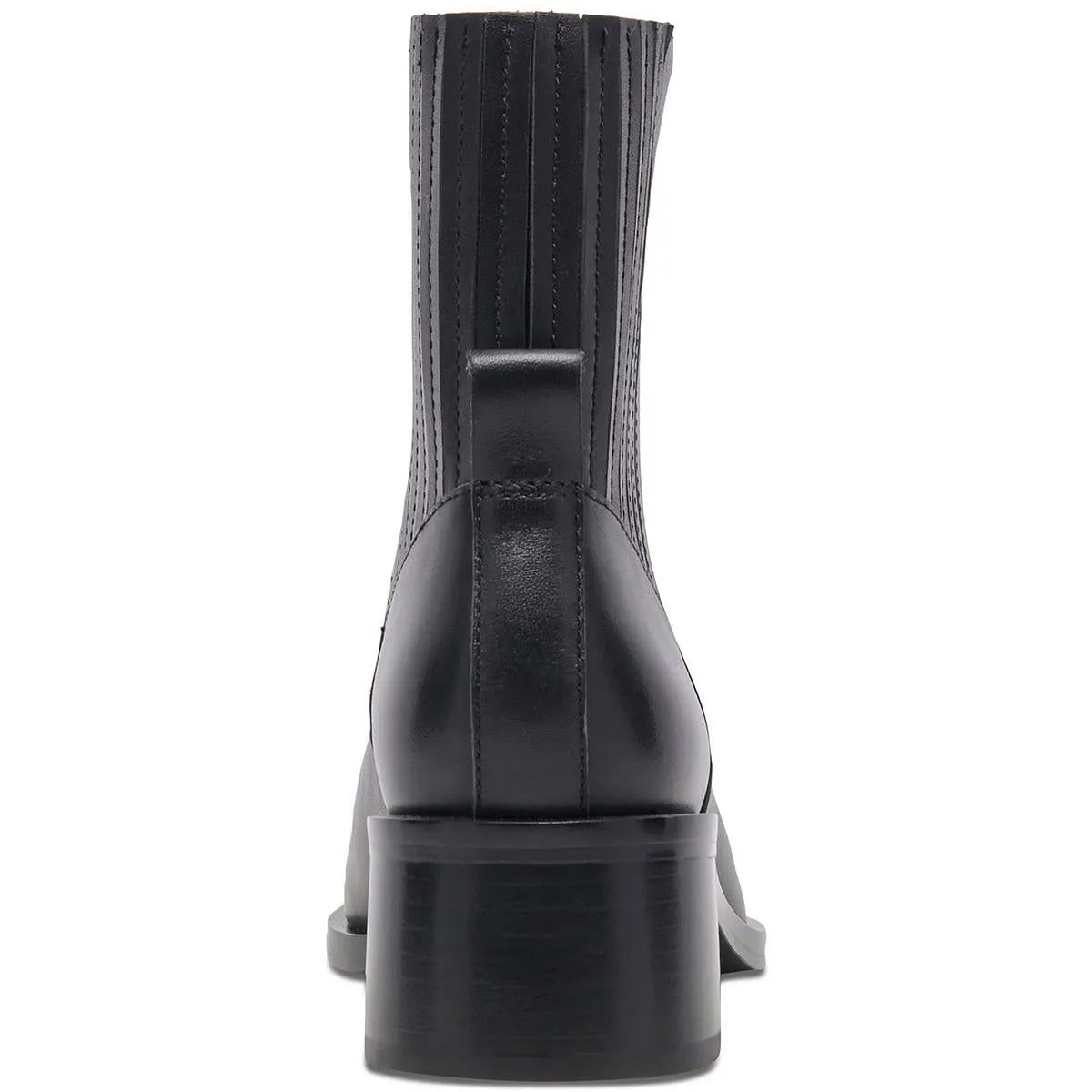 Delilah Womens Faux Leather Ankle Booties