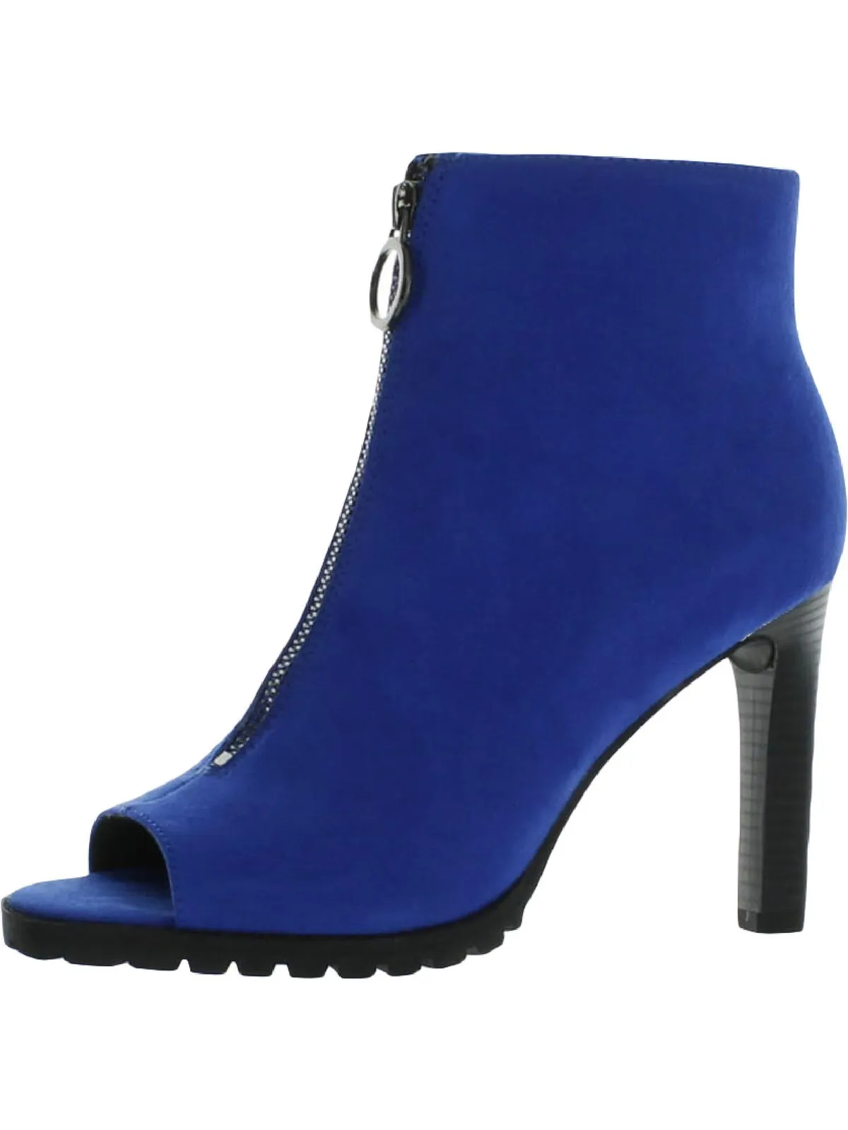 Dillan P Womens Faux Leather Ankle Shooties
