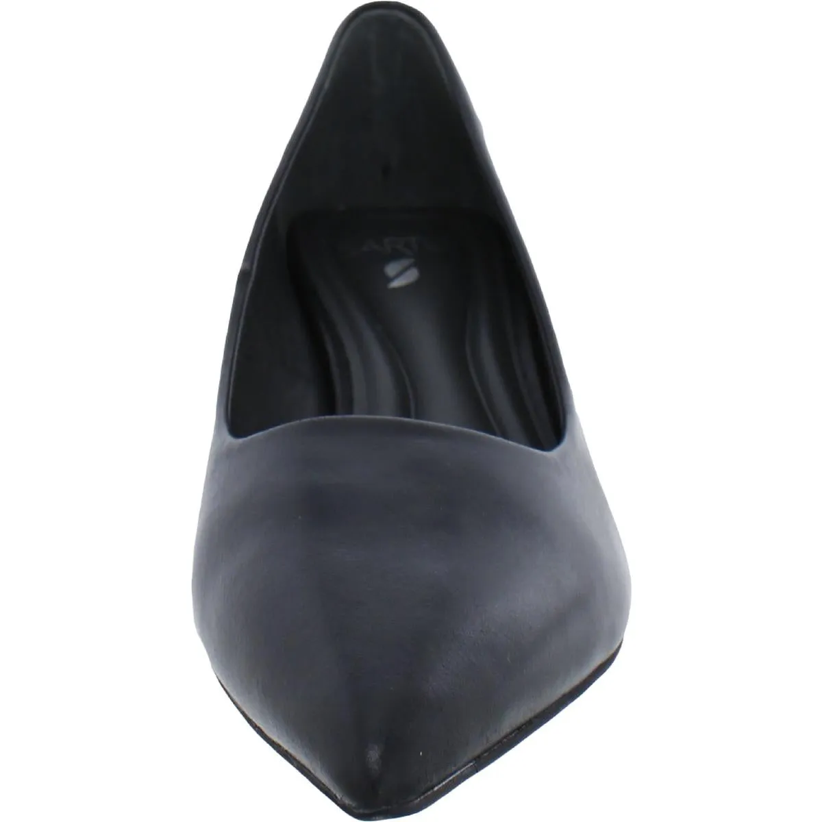 Diva Womens Comfort Insole Pointed Toe Kitten Heels