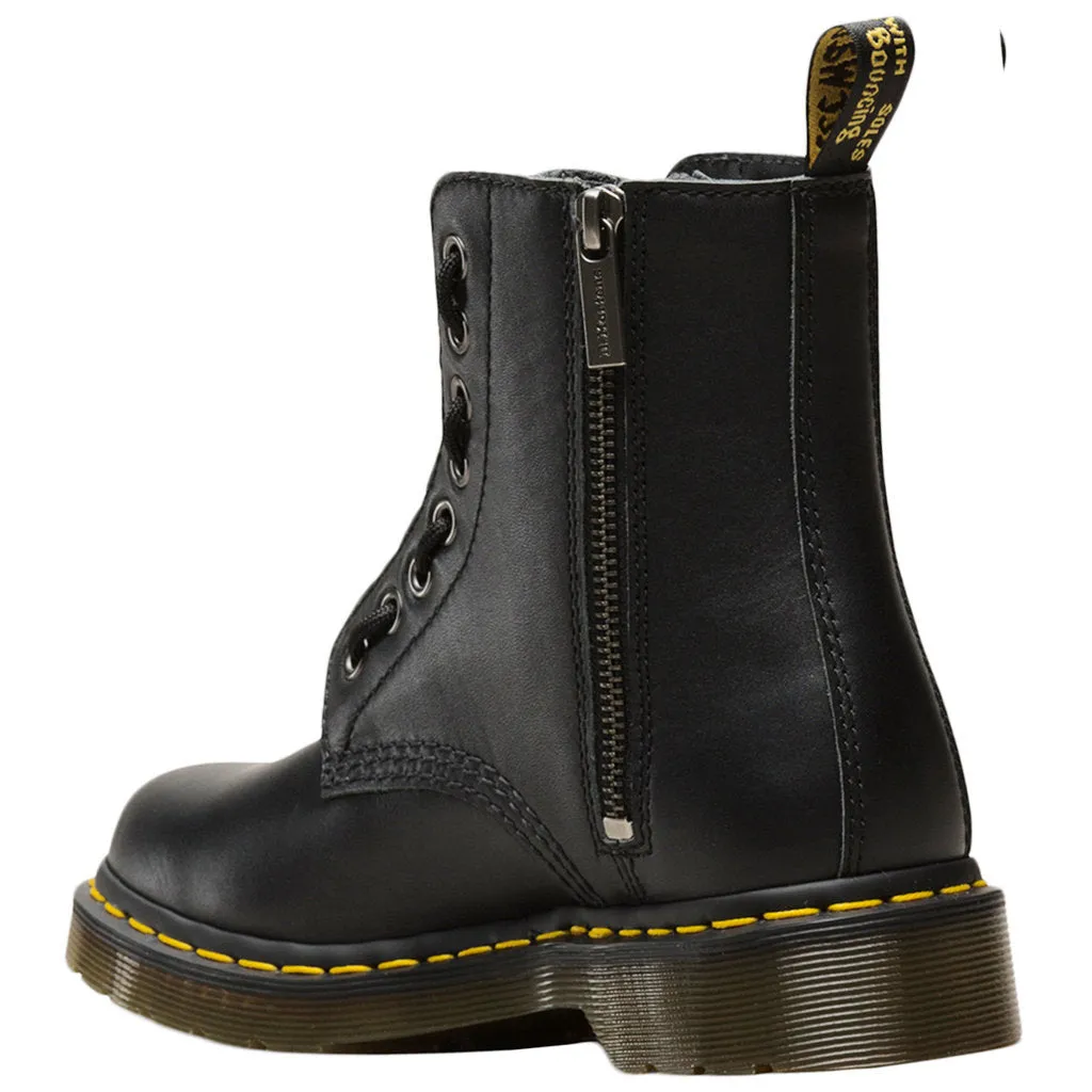 Dr. Martens 1460 Pascal Front Zip Nappa Leather Women's Ankle Boots