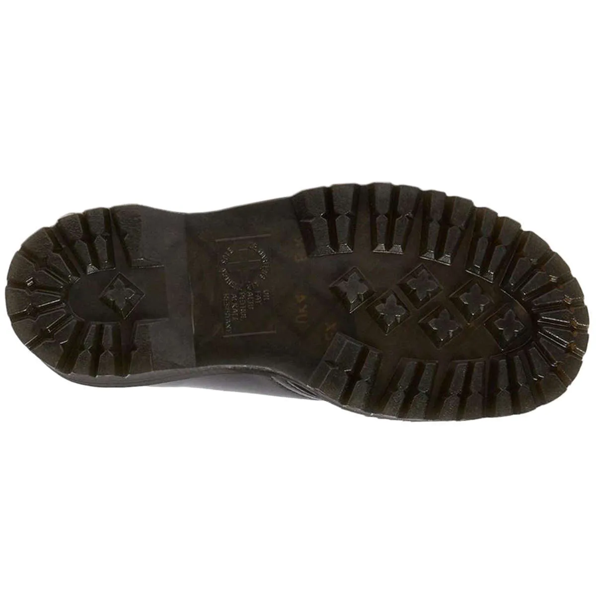 Dr. Martens Holly Full Grain Smooth Leather Women's Platform Shoes