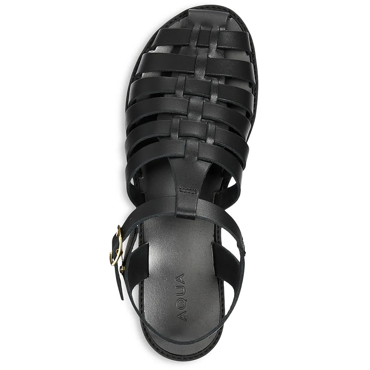 Earth Womens Leather Covered Toe Ankle Strap