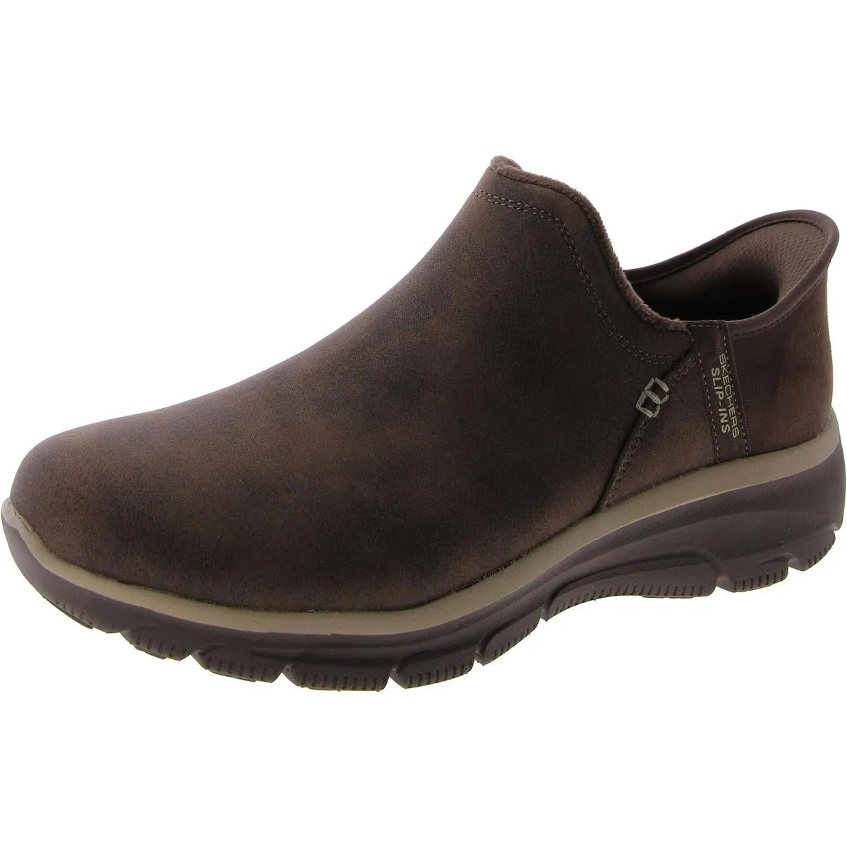Easy Going-Modern Hour Womens Laceless Slip On Ankle Boots
