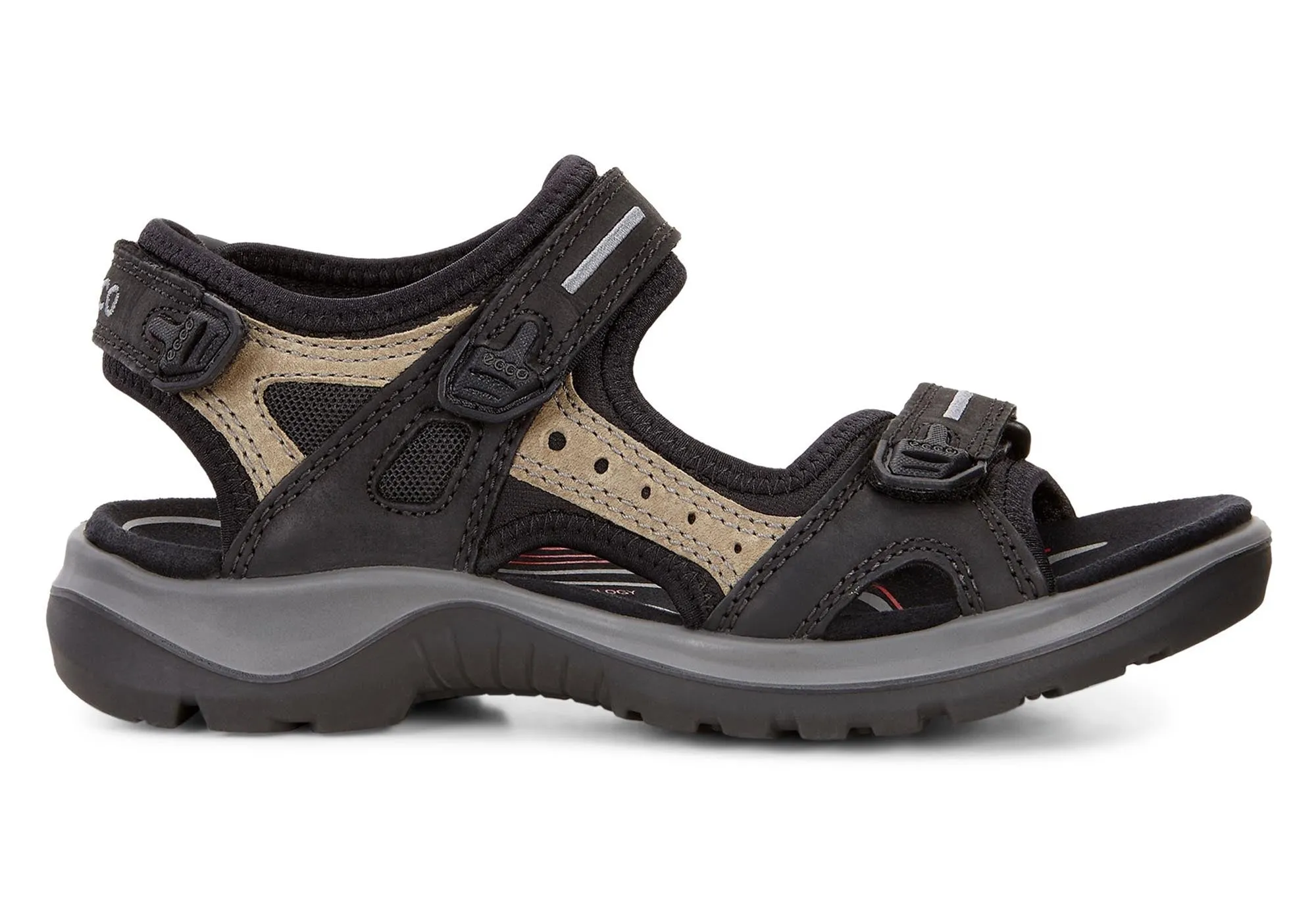 ECCO Womens Offroad Comfortable Leather Adjustable Sandals ecco Shoes