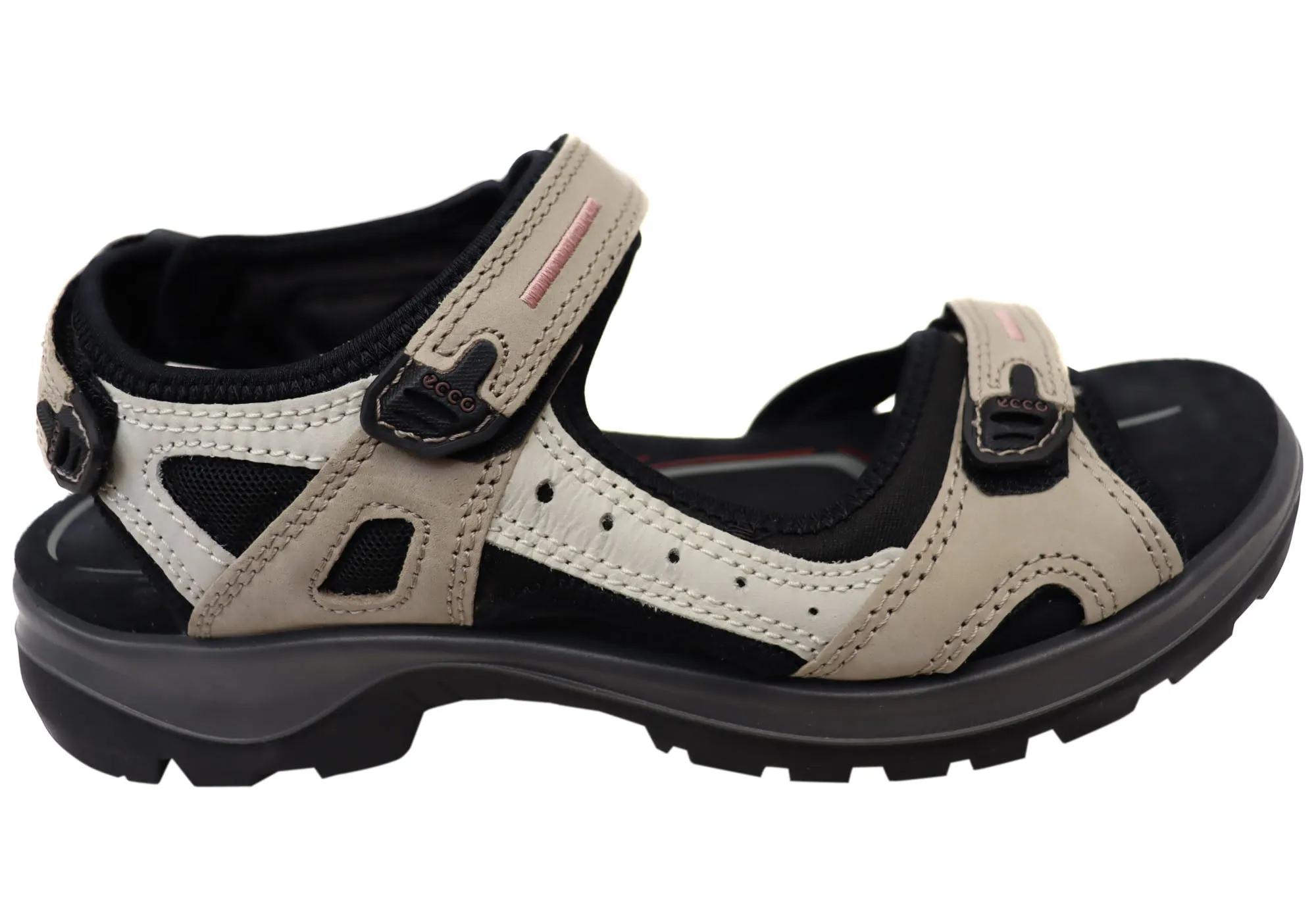 ECCO Womens Offroad Comfortable Leather Adjustable Sandals ecco Shoes