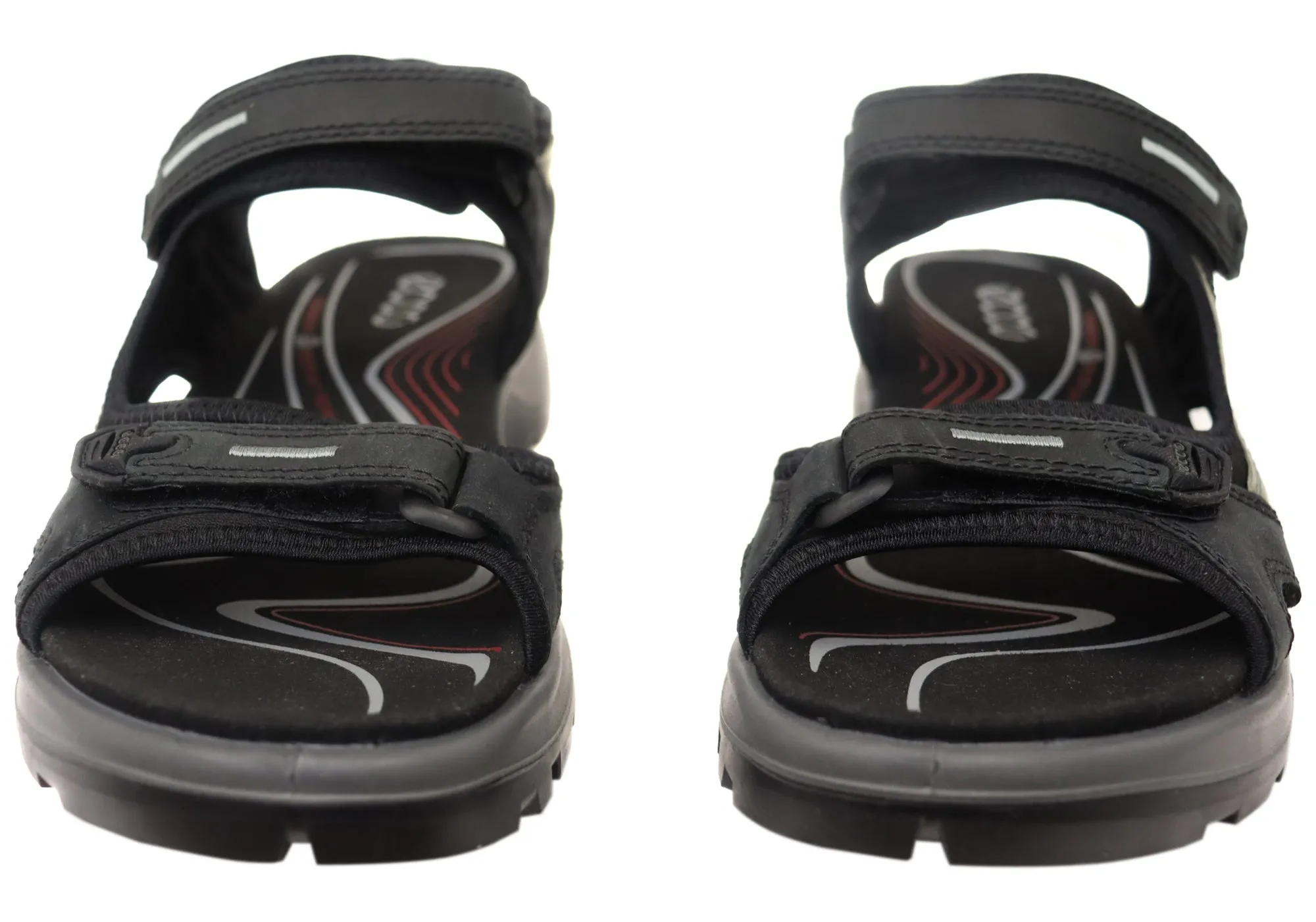 ECCO Womens Offroad Comfortable Leather Adjustable Sandals ecco Shoes
